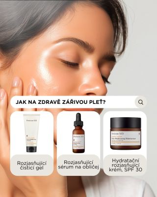 Klíčem k dosažení zářivé pleti je kombinace správného čištění, cílené péče a ochrany. Naše oblíbená trojice z řady Vitamin...